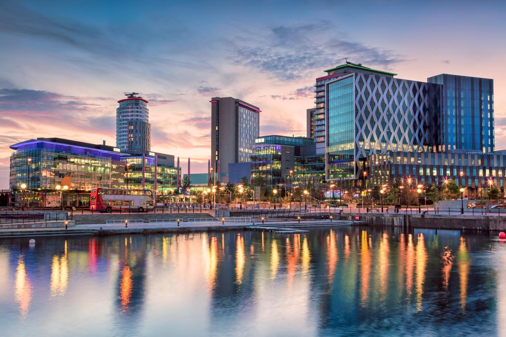 Media City Salford Quays Manchester Zewnętrze zdjęcie