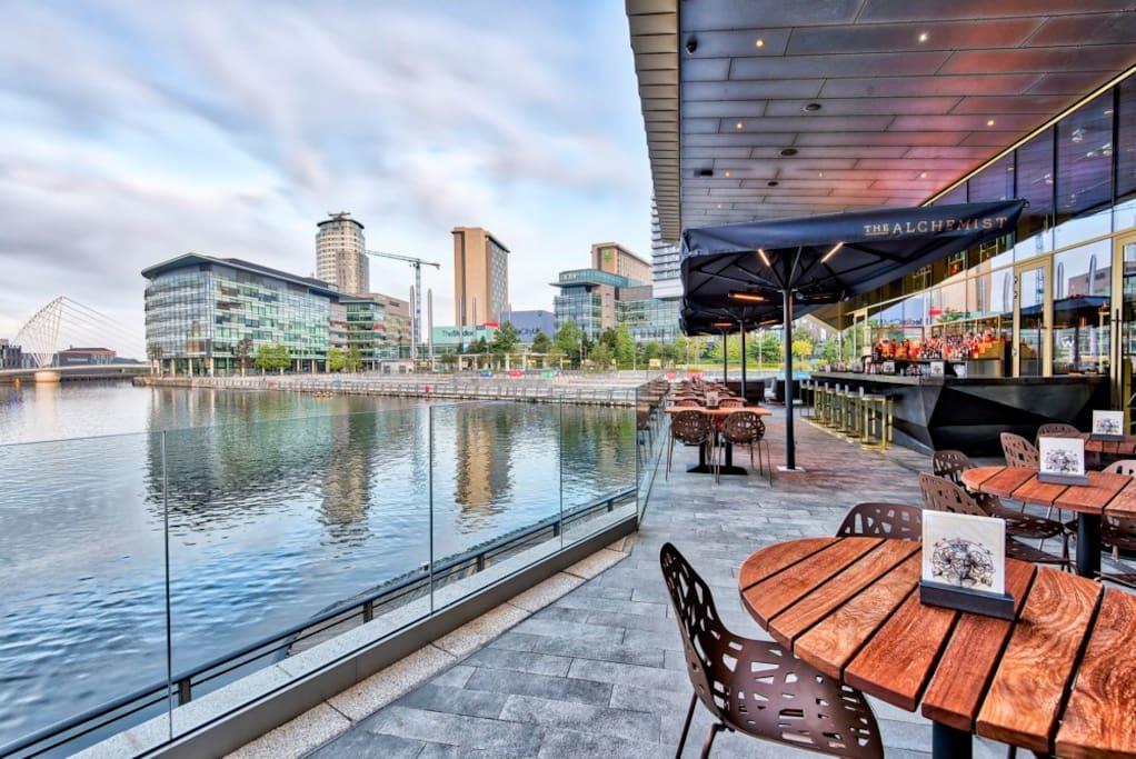 Media City Salford Quays Manchester Zewnętrze zdjęcie